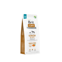 BRIT CARE GRAIN FREE SENIOR & LIGHT SALMON 3KG